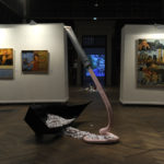 Vue de l'exposition Les Nouveaux Mythes, Grenoble.