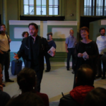 "Pour un empire", performance théâtrale de Stéphane Müh.